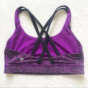 LuluLemon Purple Sports Bra Size 6